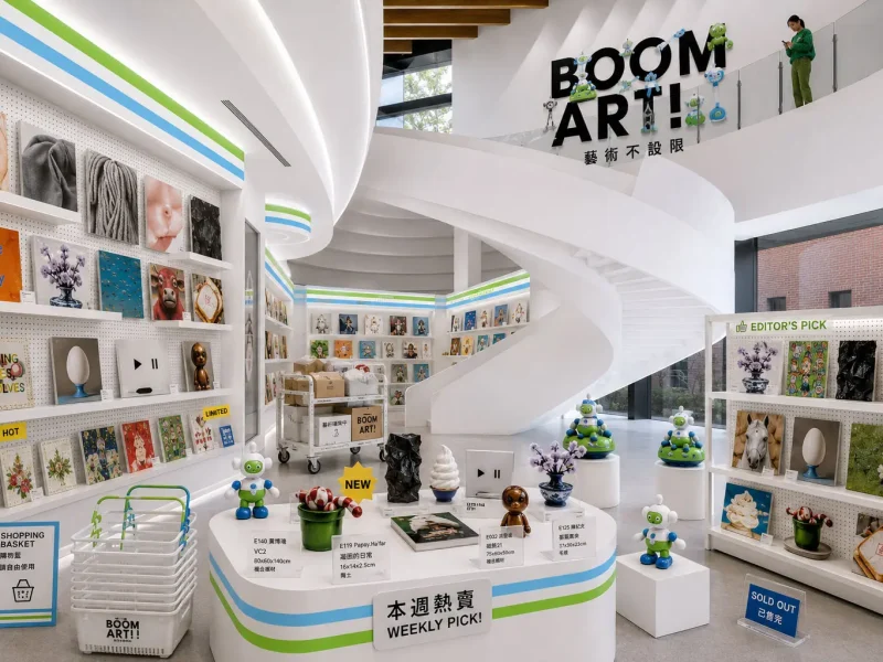 展區圖3 美術館便利商店